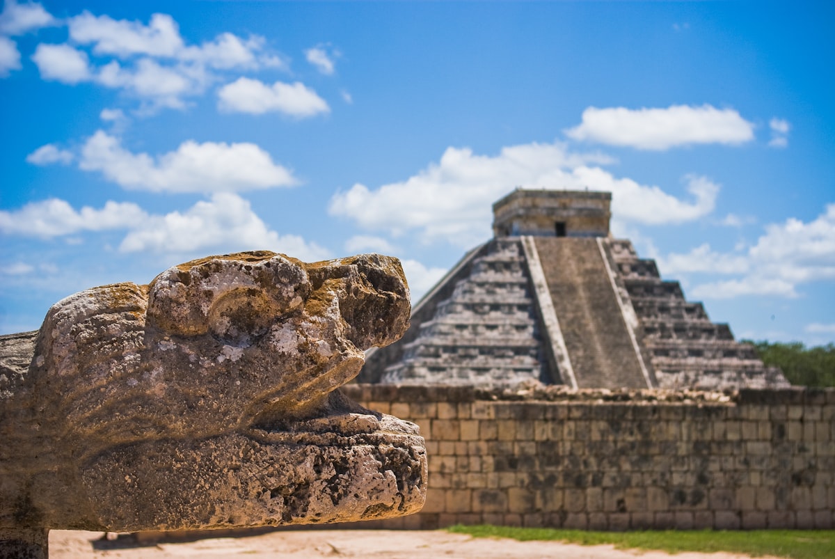 Chichen Itza pyramid - explore Mayan ruins with a rental car from Playa del Carmen